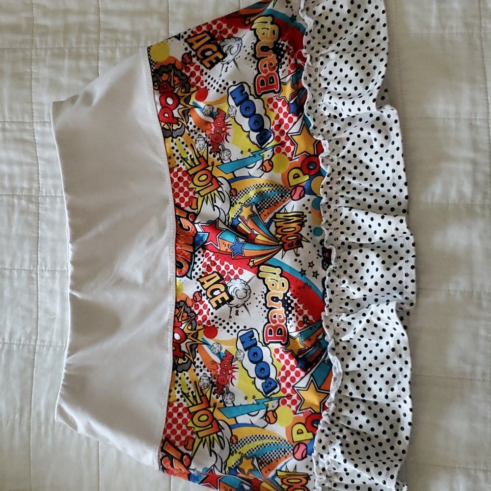 Girls Lucky in Love Skort Short